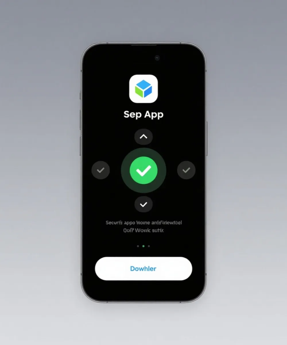 官方App安全下载流程示意图
